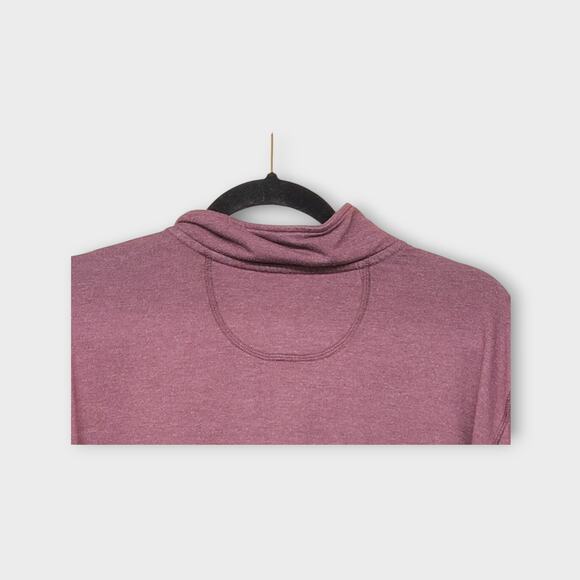 Mens ORVIS Soft Lightweight 1/4 Zip Purple Pullover Sweater Size XXL - Picture 6 of 7